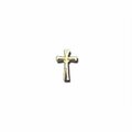 Swanson Christian Supply Lapel Pin Cross Flared Gold 123120